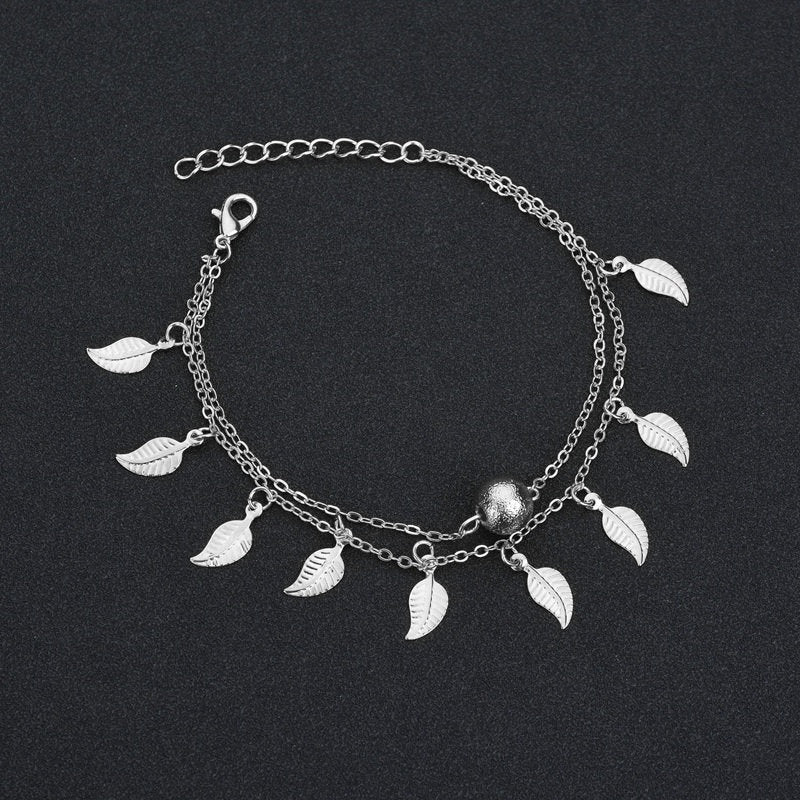 Early Mornings Tassel Anklet