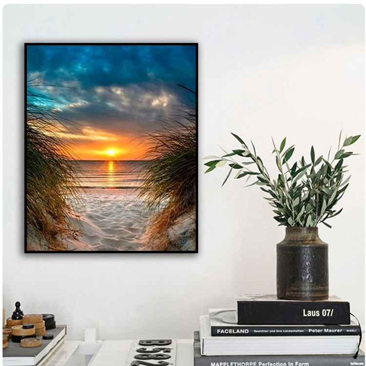 Sunset Seascape Canvas