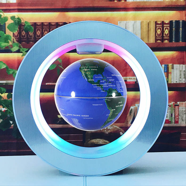 Round Anti-Gravity LED Floating Globe Magnetic Levitation