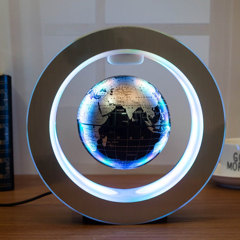 Round Anti-Gravity LED Floating Globe Magnetic Levitation