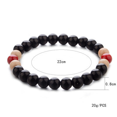 Healing Balance Energy Beads charm bracelet