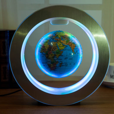 Round Anti-Gravity LED Floating Globe Magnetic Levitation