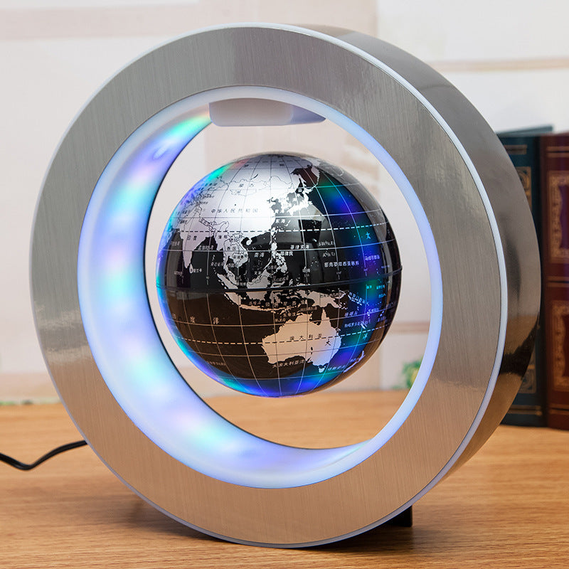 Round Anti-Gravity LED Floating Globe Magnetic Levitation