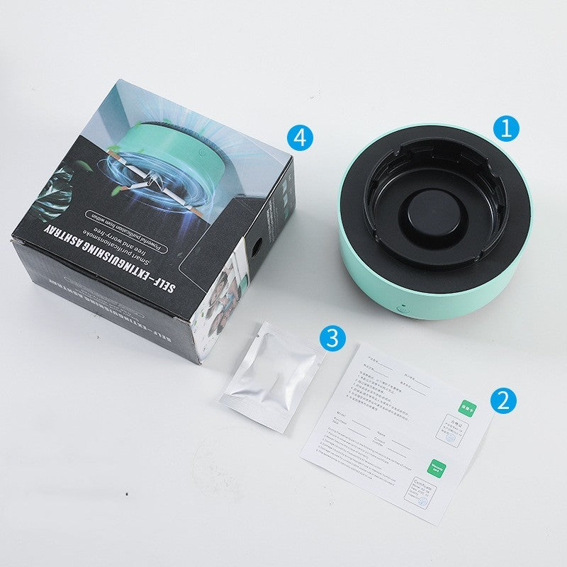 Automatic Smoke Removal Air Purification Ashtray