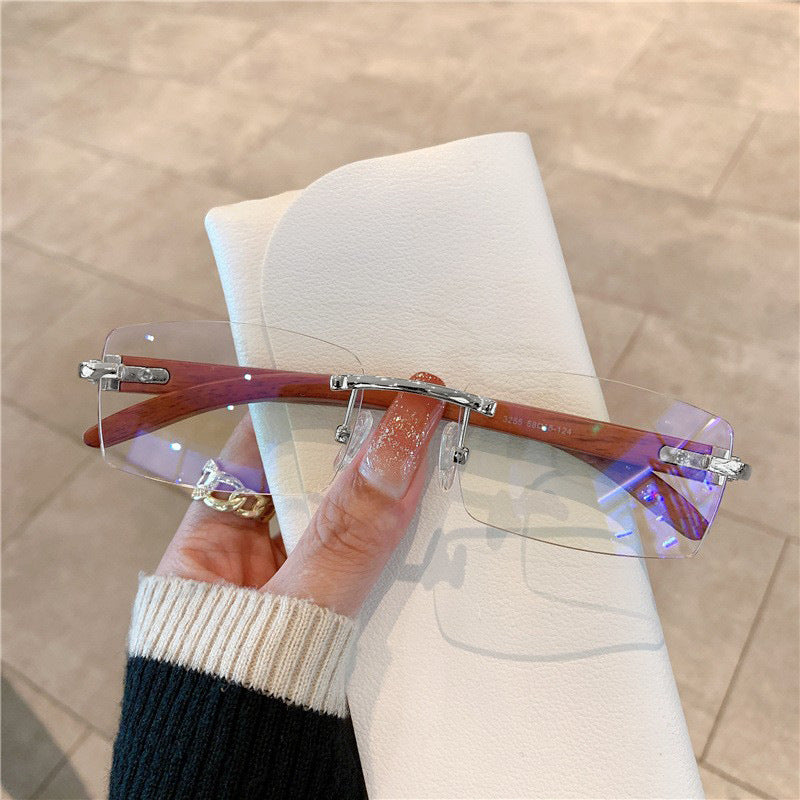 Glacia
 Frameless Wood Grain Glasses UV400