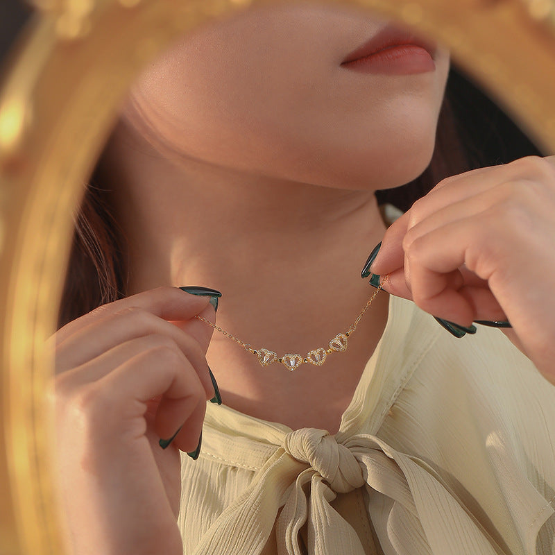 Eternal Light Moissanite Diamond Necklace