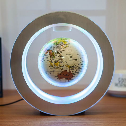 Round Anti-Gravity LED Floating Globe Magnetic Levitation