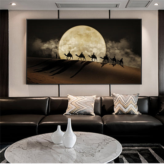Desert’s Quiet Passage Canvas