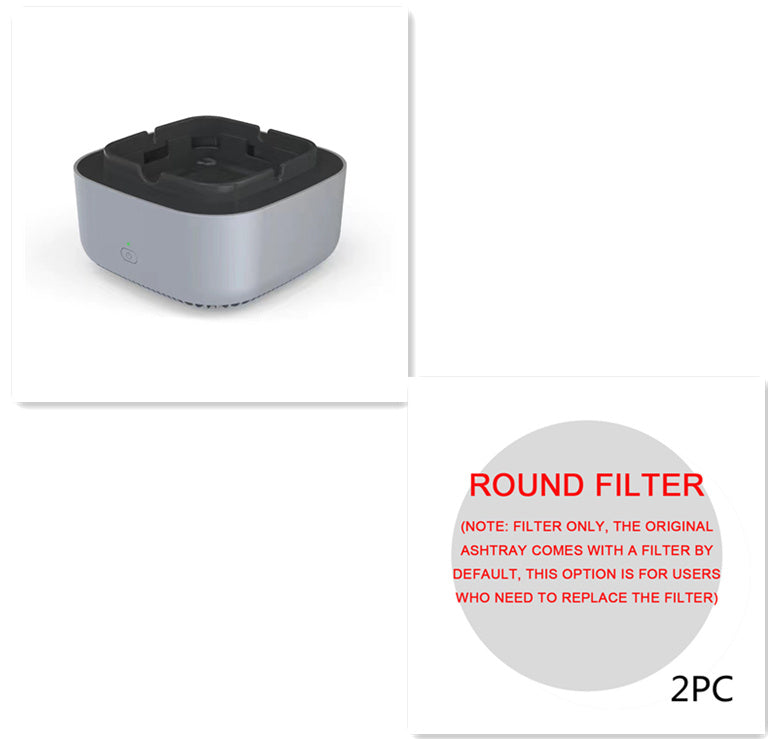 Automatic Smoke Removal Air Purification Ashtray