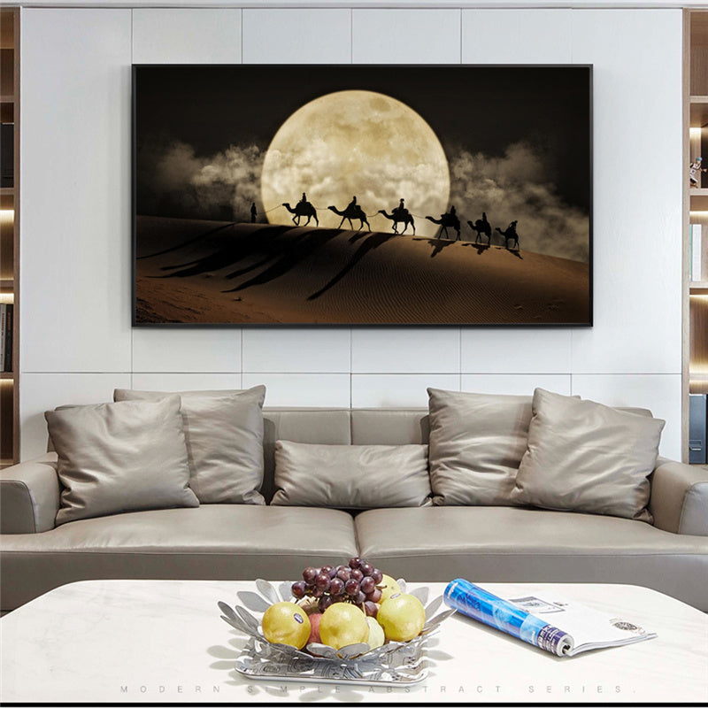 Desert’s Quiet Passage Canvas