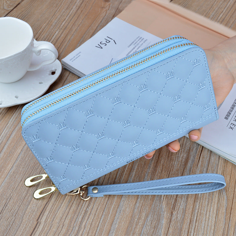 Reverie Roots Double Zipper Handbag