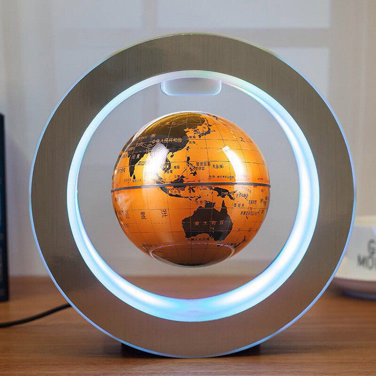 Round Anti-Gravity LED Floating Globe Magnetic Levitation