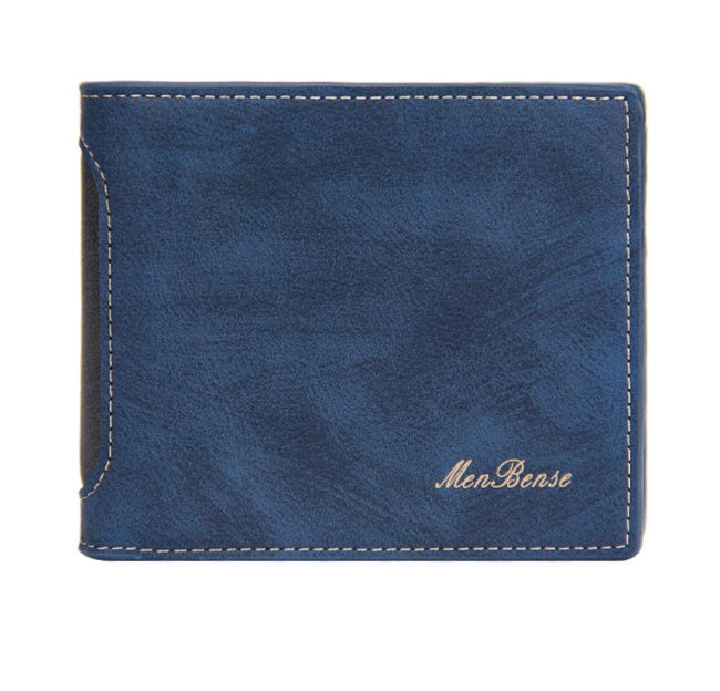 Bense Collection Leather Mens Wallet 
Tri-fold