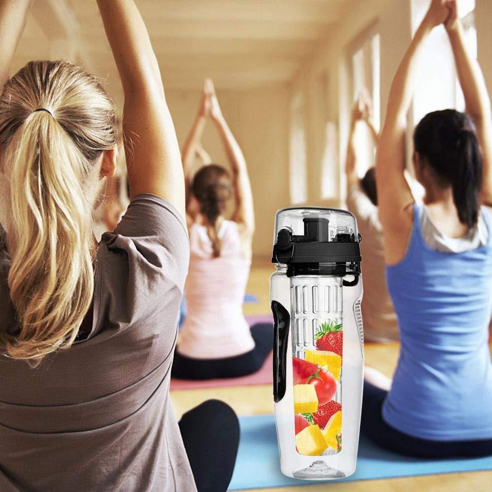 32Oz Fruit Infusing Infuser Water Bottle Water Fruit Bottle BPA Free