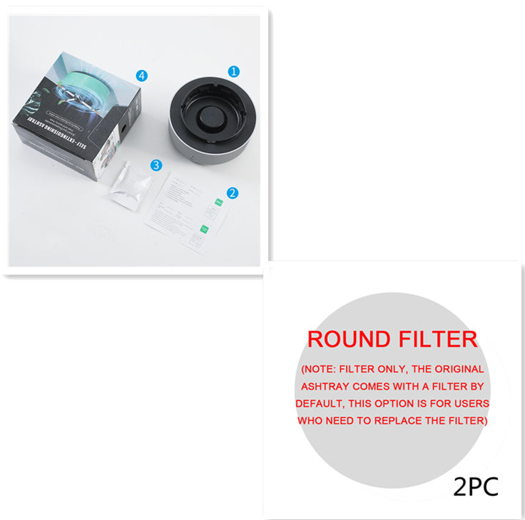 Automatic Smoke Removal Air Purification Ashtray