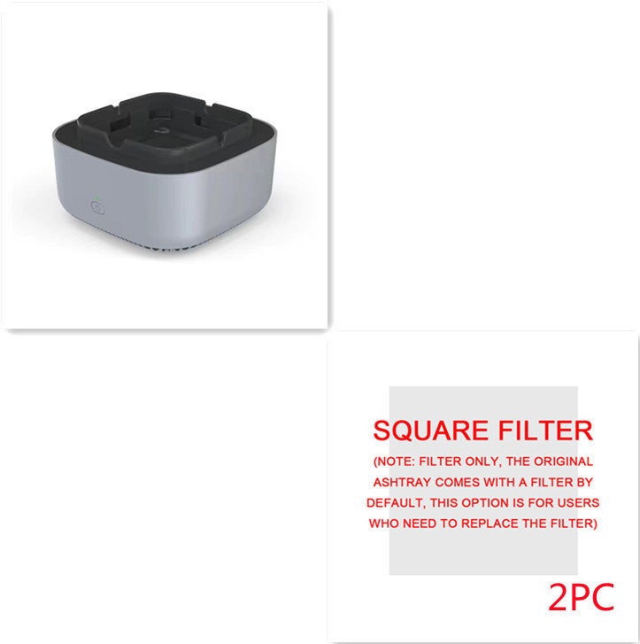 Automatic Smoke Removal Air Purification Ashtray