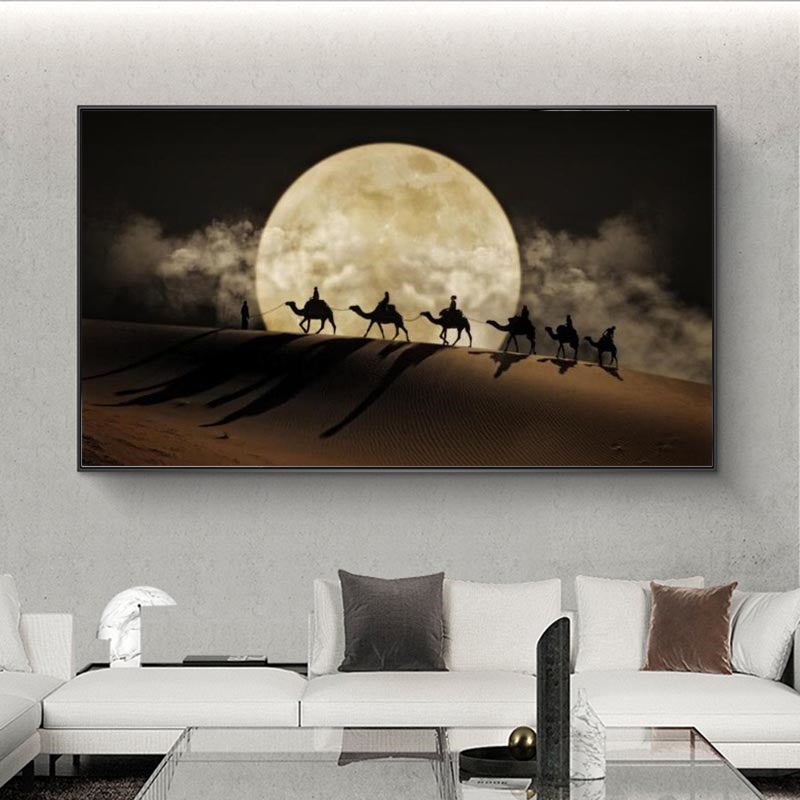 Desert’s Quiet Passage Canvas