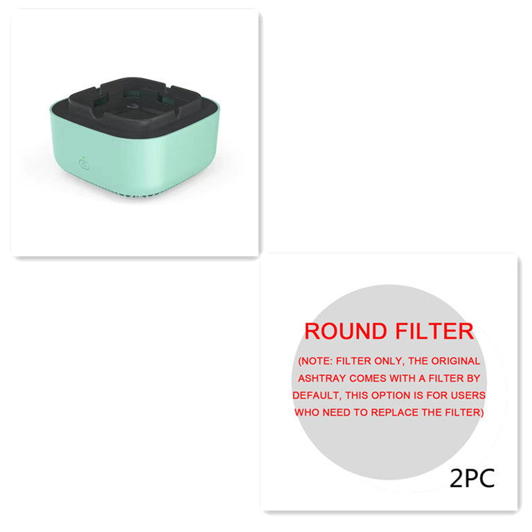 Automatic Smoke Removal Air Purification Ashtray