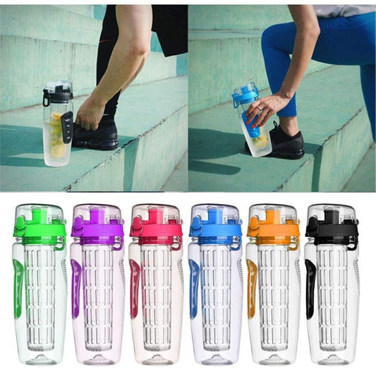 32Oz Fruit Infusing Infuser Water Bottle Water Fruit Bottle BPA Free