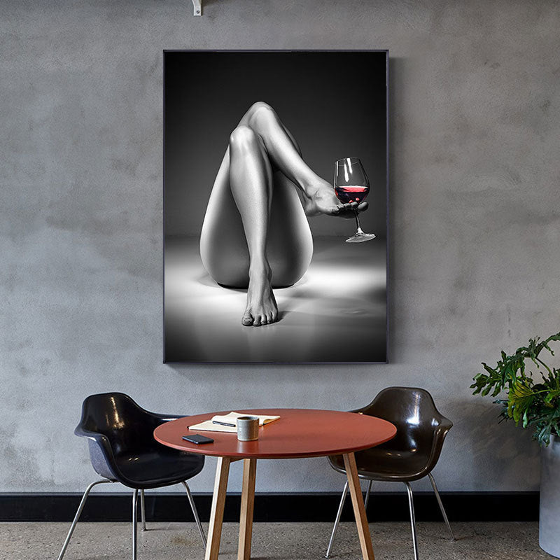 “A Glass Before Grace and Sin” Oil Canvas