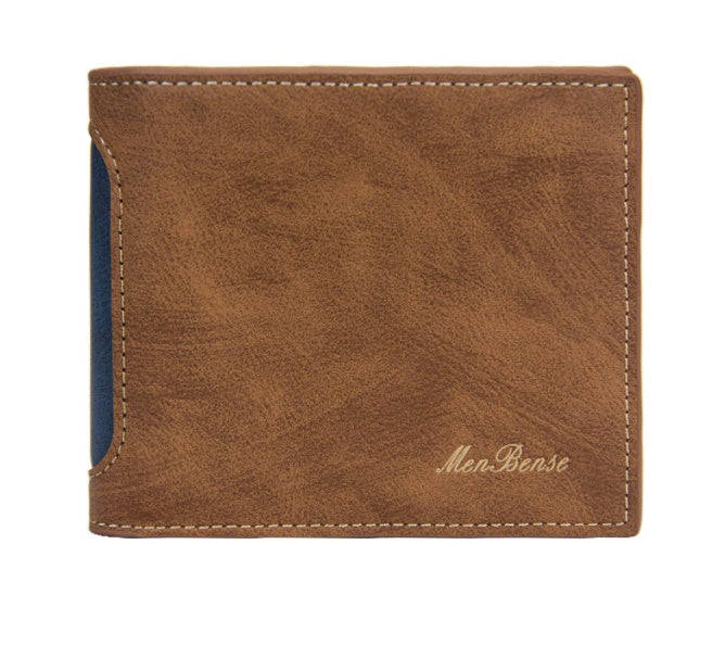 Bense Collection Leather Mens Wallet 
Tri-fold