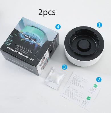 Automatic Smoke Removal Air Purification Ashtray
