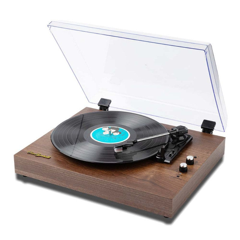 Vinyl Record Player Retro Bluetooth Audio Integrated Old-fashioned Phonograph Disc Piezoelectric