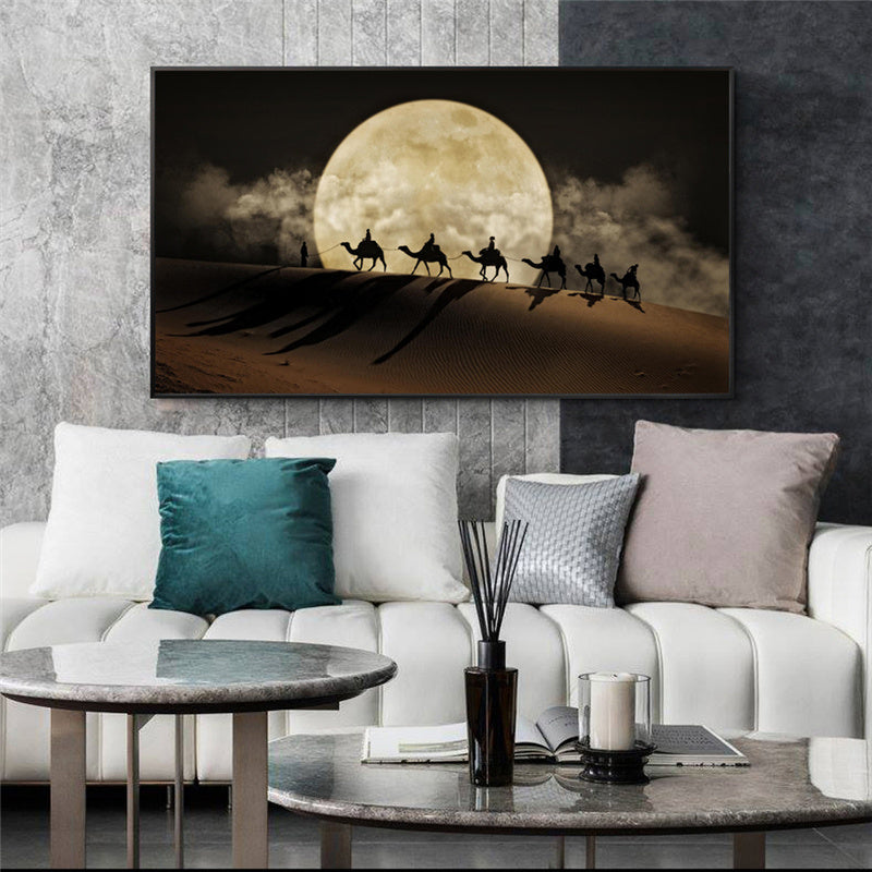 Desert’s Quiet Passage Canvas